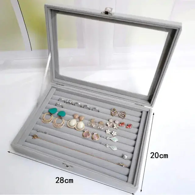 Velvet Jewelry Organizer for Elegant Storage and Display - LuxeStreet Boutique