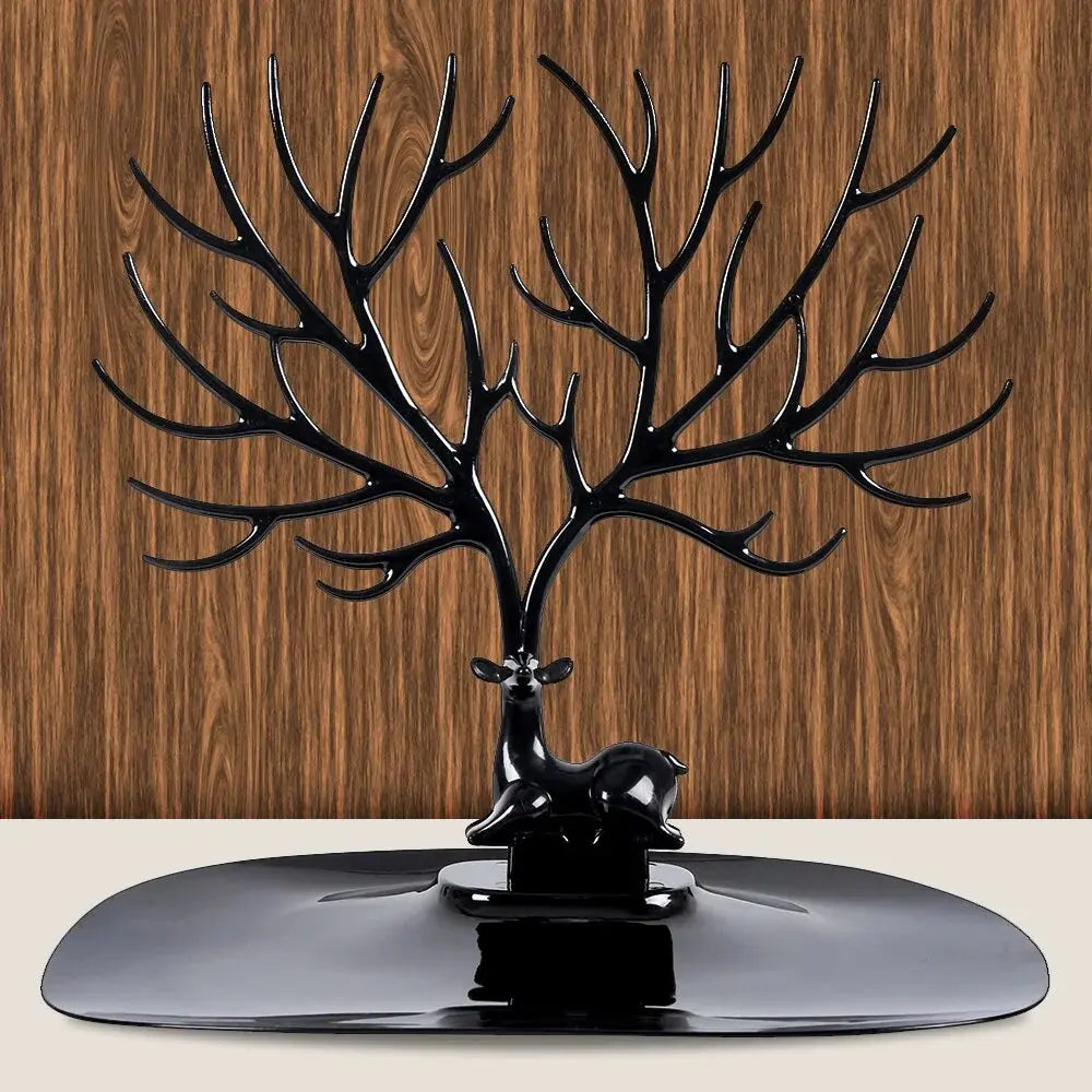 Deer Jewelry Stand - Elegant and Functional Jewelry Holder for Organizing Accessories - LuxeStreet Boutique