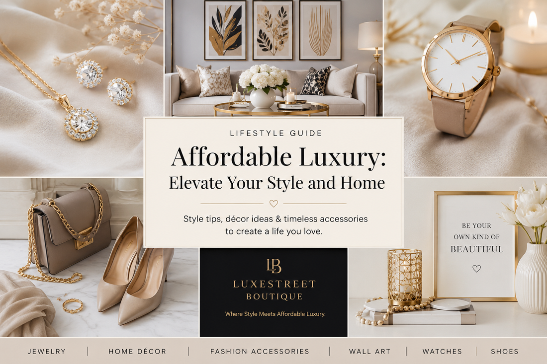 Luxury Style on a Budget: Fashion & Home Décor Tips
