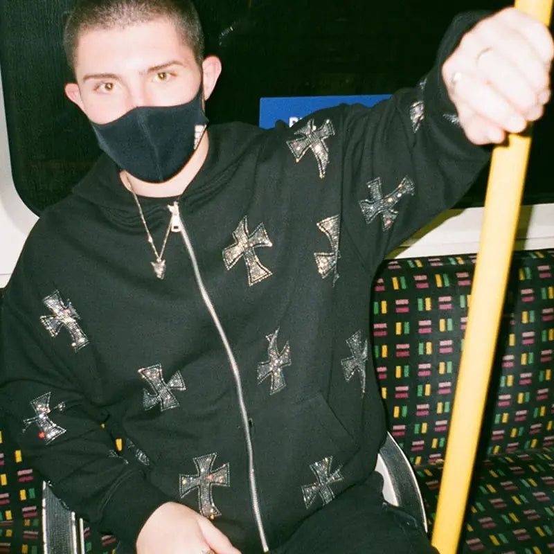 Punk Hoodie Coat Clothing - LuxeStreet Boutique