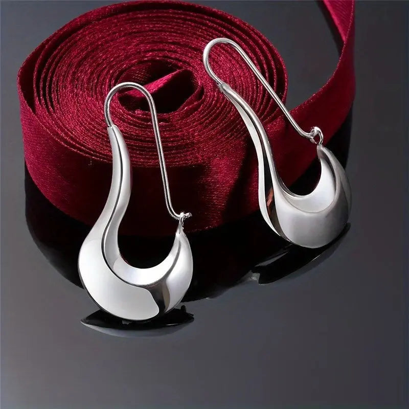 Sterling Silver Hoop Earrings in Elegant Vintage Style for Daily Wear and Gifting - LuxeStreet Boutique