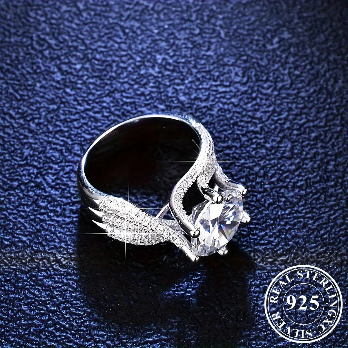 Moissanite Wedding Ring - Elegant and Affordable Engagement Jewelry - LuxeStreet Boutique