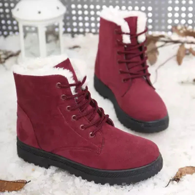 Women Winter Ankle Boots Winter Shoes - LuxeStreet Boutique