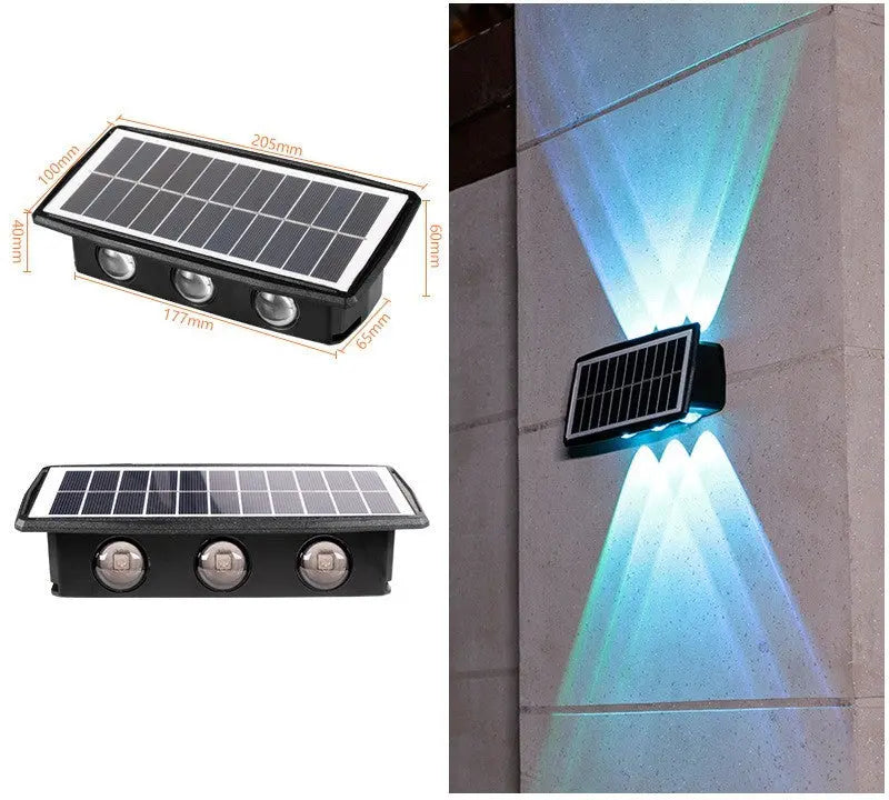 Solar Outdoor Wall Lights - Waterproof and Durable Lighting Solutions - LuxeStreet Boutique