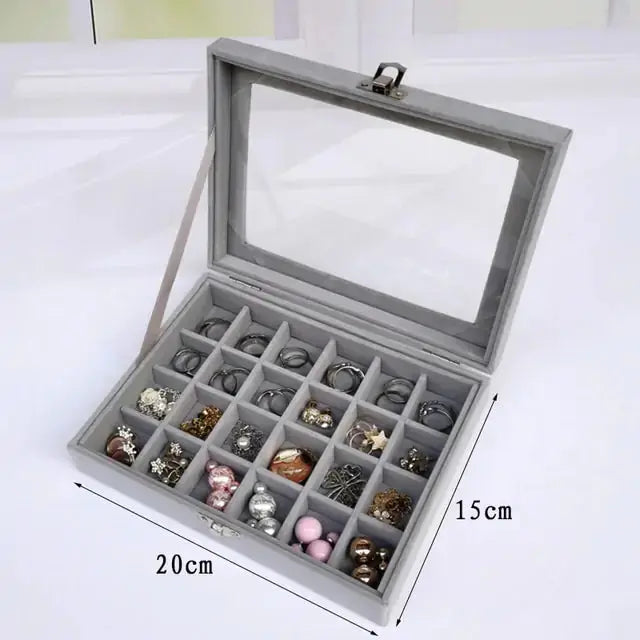 Velvet Jewelry Organizer for Elegant Storage and Display - LuxeStreet Boutique