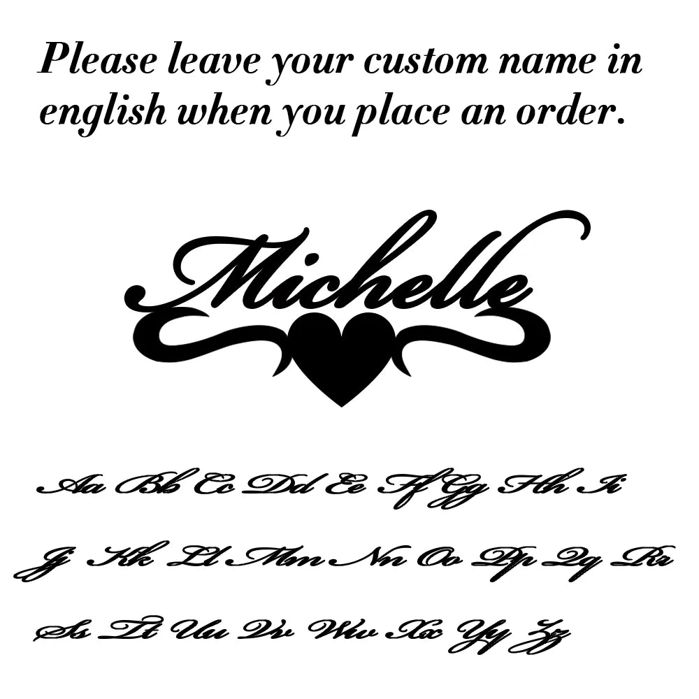 Teamer Personalized Name Bracelets for Women and Kids - Adjustable Stainless Steel Pendant with Copper Chain Jewelry - Perfect Graduation Gifts - LuxeStreet Boutique