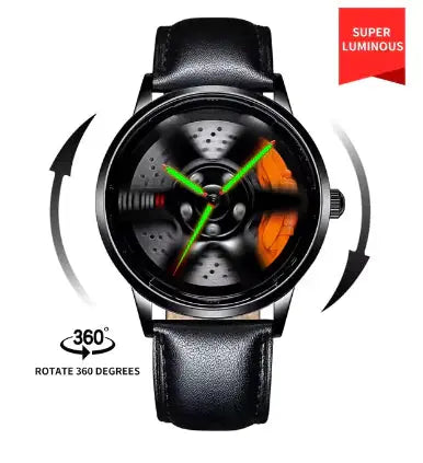 3D Waterproof Man Watches with Rotating Rim and Waterproof Features - LuxeStreet Boutique