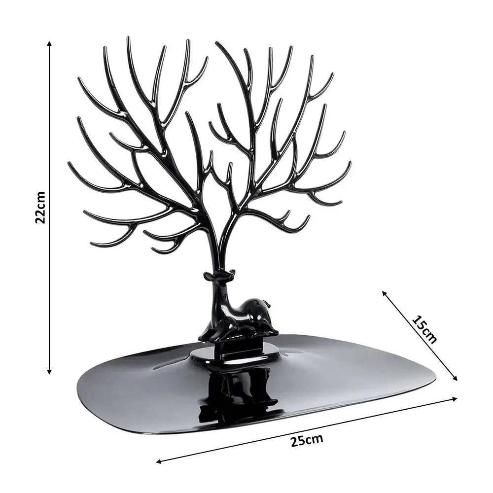 Deer Jewelry Stand - Elegant and Functional Jewelry Holder for Organizing Accessories - LuxeStreet Boutique