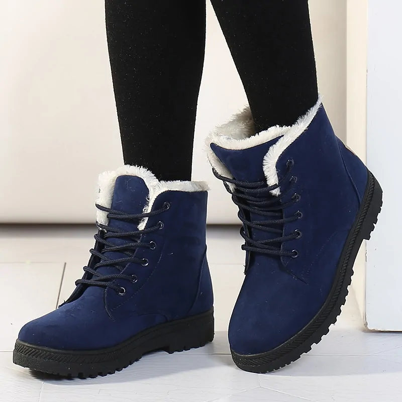 Women Winter Ankle Boots Winter Shoes - LuxeStreet Boutique