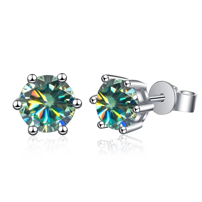 Moissanite Earrings - Elegant Sparkle for Every Occasion - LuxeStreet Boutique