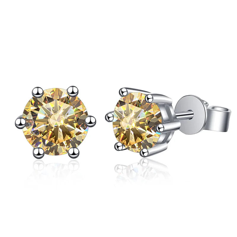 Moissanite Earrings - Elegant Sparkle for Every Occasion - LuxeStreet Boutique