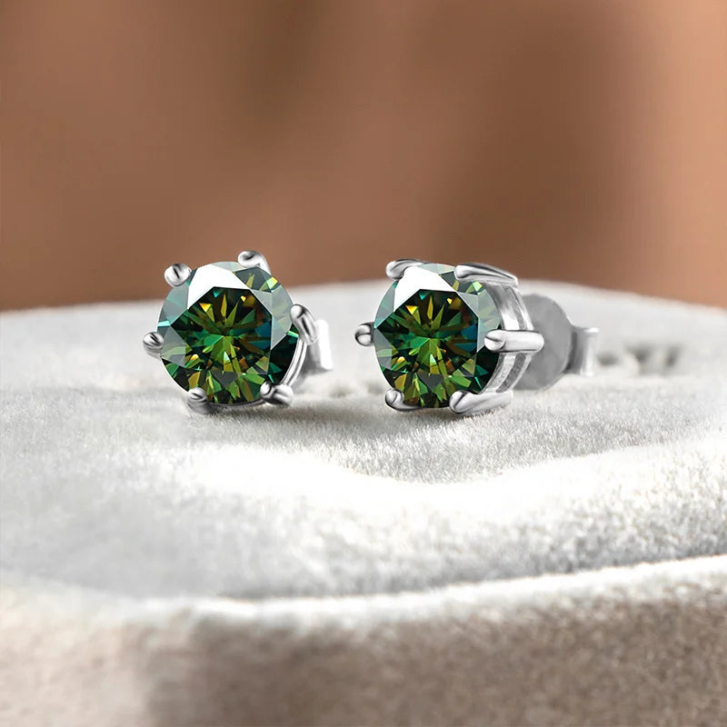 Moissanite Earrings - Elegant Sparkle for Every Occasion - LuxeStreet Boutique