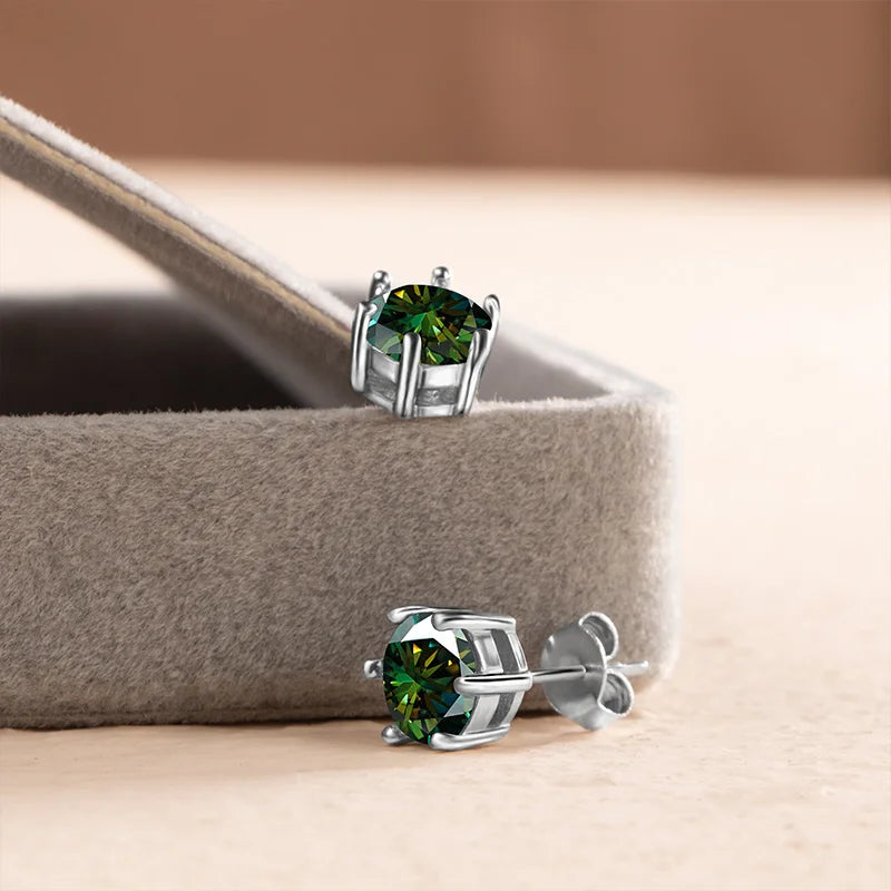 Moissanite Earrings - Elegant Sparkle for Every Occasion - LuxeStreet Boutique