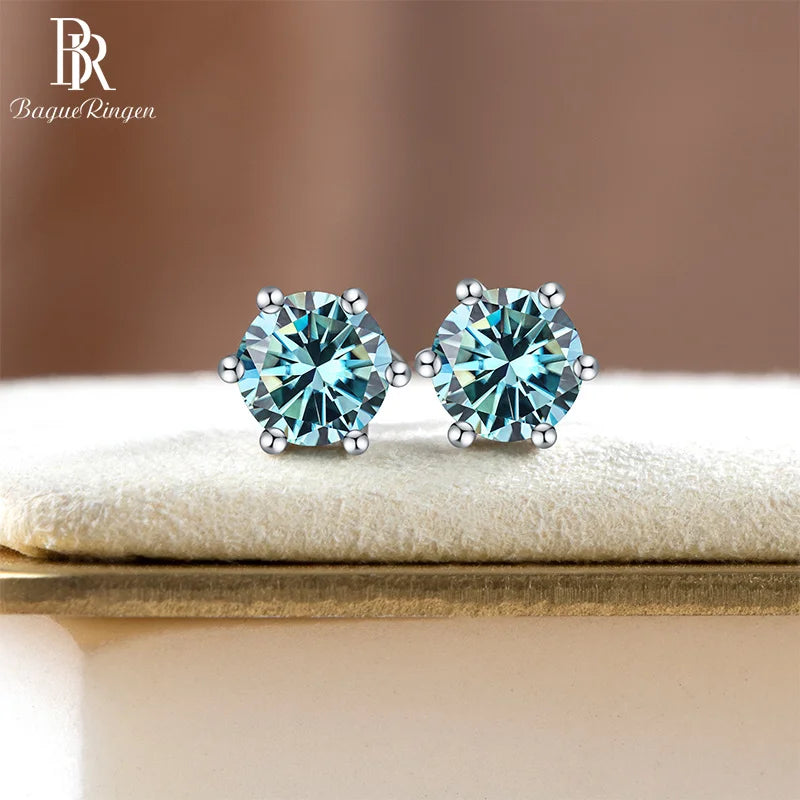 Moissanite Earrings - Elegant Sparkle for Every Occasion - LuxeStreet Boutique