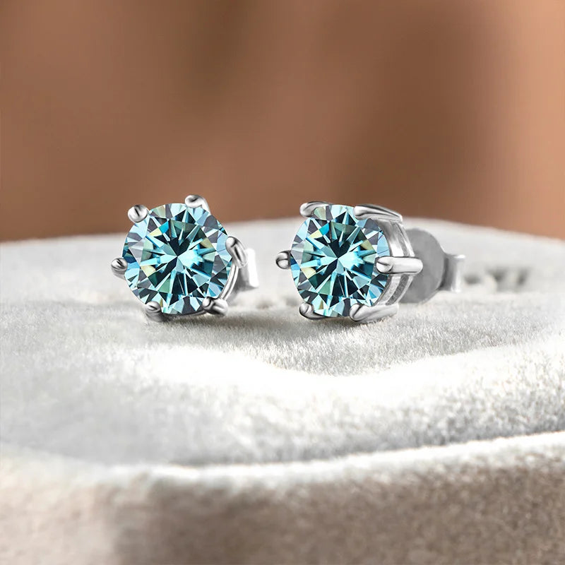 Moissanite Earrings - Elegant Sparkle for Every Occasion - LuxeStreet Boutique