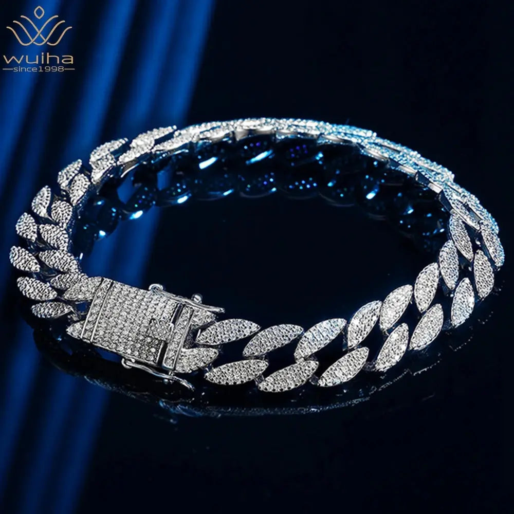 Timeless Luxury Wuiha Sterling Silver Cuban Bracelets for Effortless Elegance - LuxeStreet Boutique