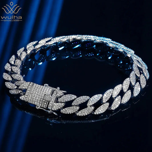 Timeless Luxury Wuiha Sterling Silver Cuban Bracelets for Effortless Elegance - LuxeStreet Boutique