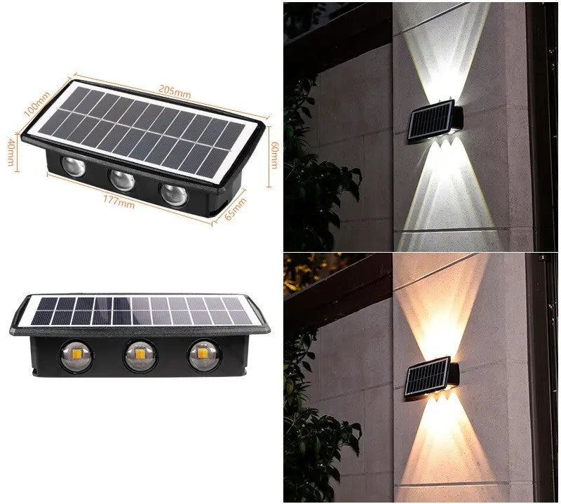 Solar Outdoor Wall Lights - Waterproof and Durable Lighting Solutions - LuxeStreet Boutique