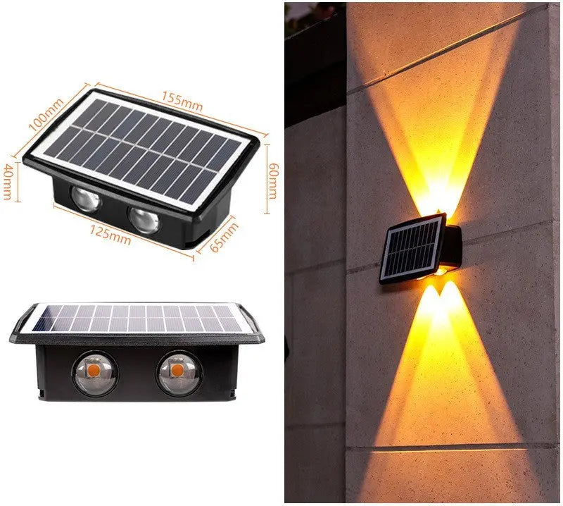Solar Outdoor Wall Lights - Waterproof and Durable Lighting Solutions - LuxeStreet Boutique