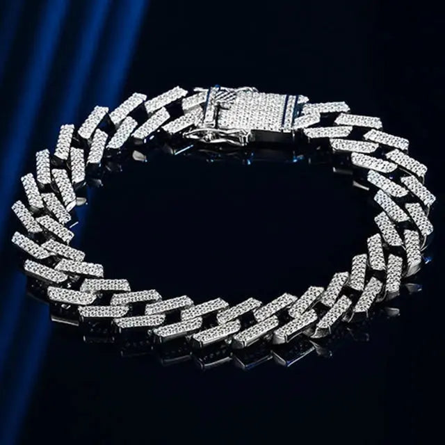 Timeless Luxury Wuiha Sterling Silver Cuban Bracelets for Effortless Elegance - LuxeStreet Boutique