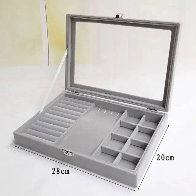 Velvet Jewelry Organizer for Elegant Storage and Display - LuxeStreet Boutique