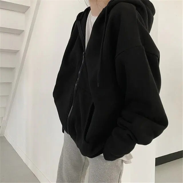 Punk Hoodie Coat – Make a Bold Fashion Statement with Comfort - LuxeStreet Boutique