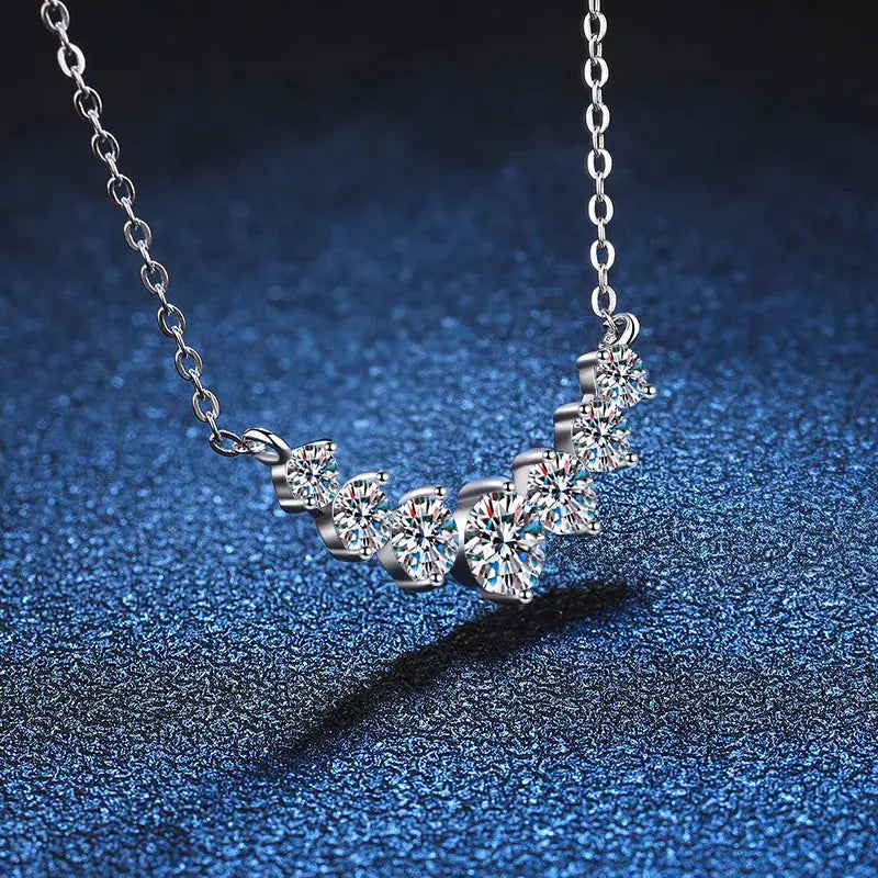 Nobspin Moissanite Necklace - Elegant and Dazzling Jewelry to Cherish the Moments - LuxeStreet Boutique