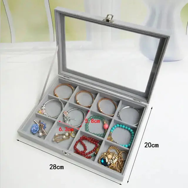 Velvet Jewelry Organizer for Elegant Storage and Display - LuxeStreet Boutique