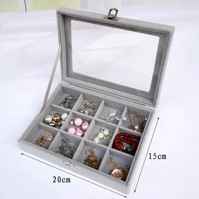 Velvet Jewelry Organizer for Elegant Storage and Display - LuxeStreet Boutique