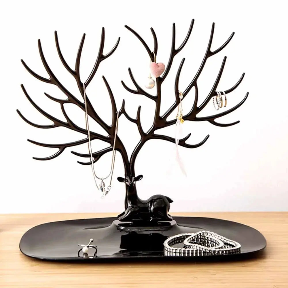Deer Jewelry Stand - Elegant and Functional Jewelry Holder for Organizing Accessories - LuxeStreet Boutique