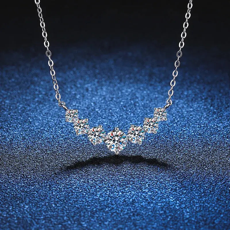 Nobspin Moissanite Necklace - Elegant and Dazzling Jewelry to Cherish the Moments - LuxeStreet Boutique